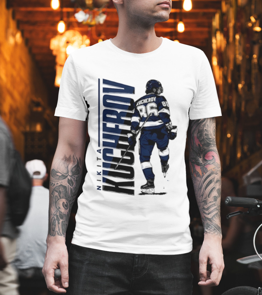 Nikita Kucherov Tampa Bay Lightning NHL Player Skating Number 86 T-Shirt