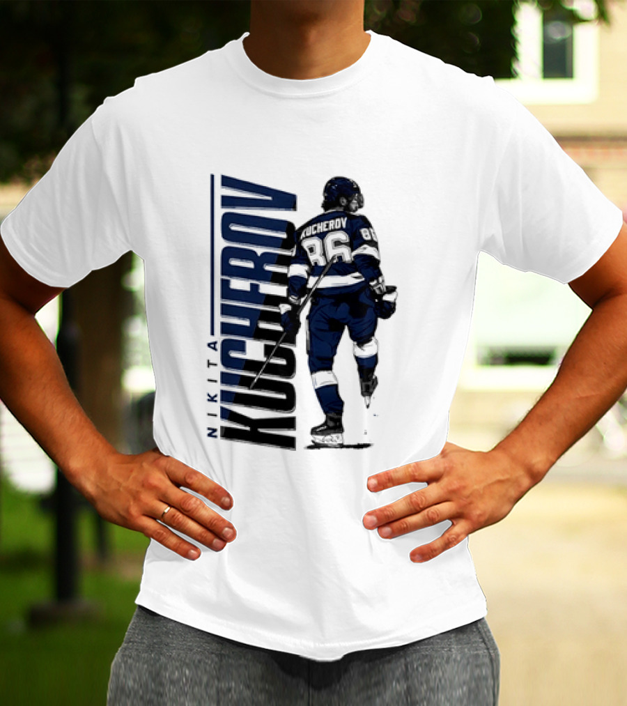 Nikita Kucherov Tampa Bay Lightning NHL Player Skating Number 86 T-Shirt