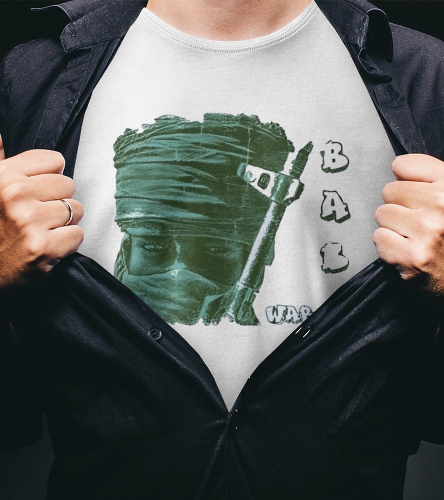 War Baby Soldier With Rifle And Turban T-Shirt