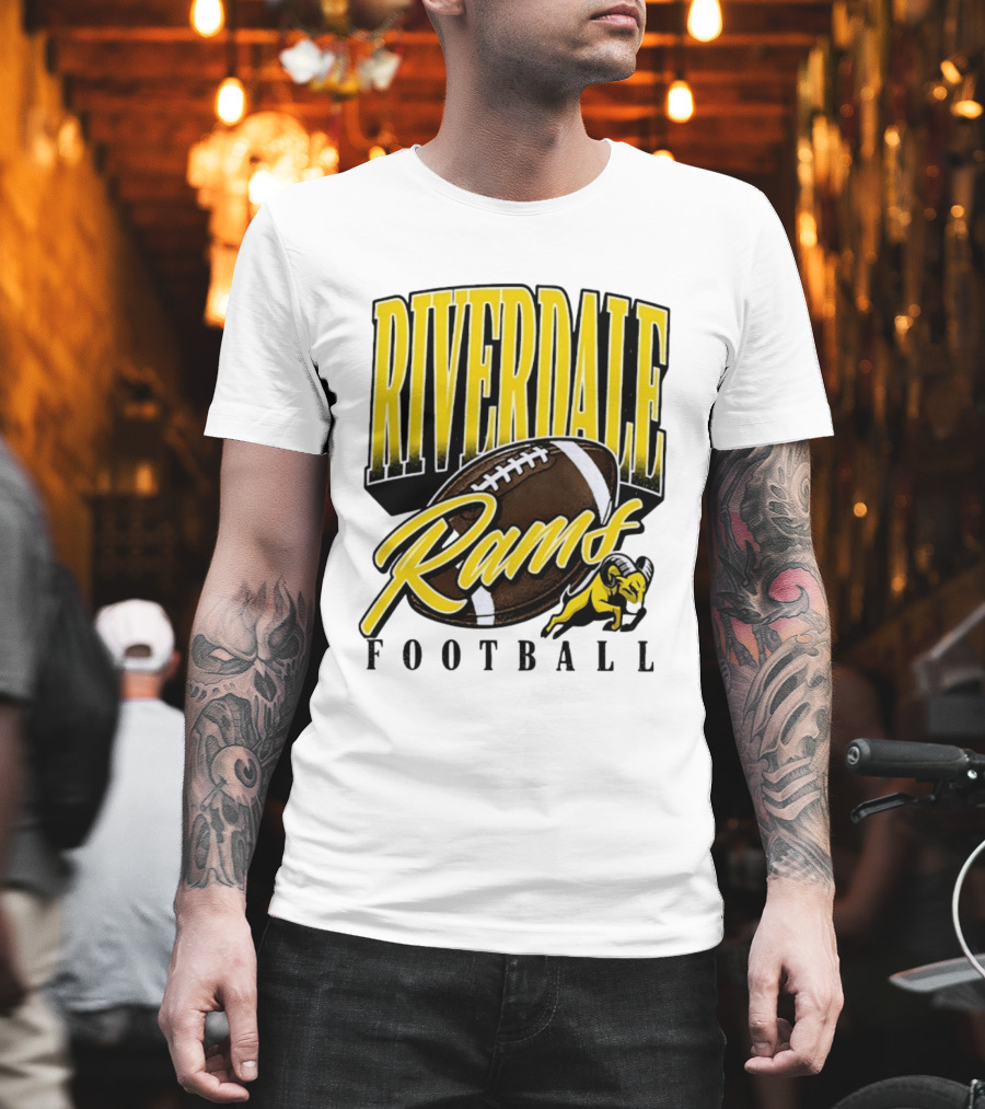 Riverdale Rams Football Varsity Sports Team T-Shirt