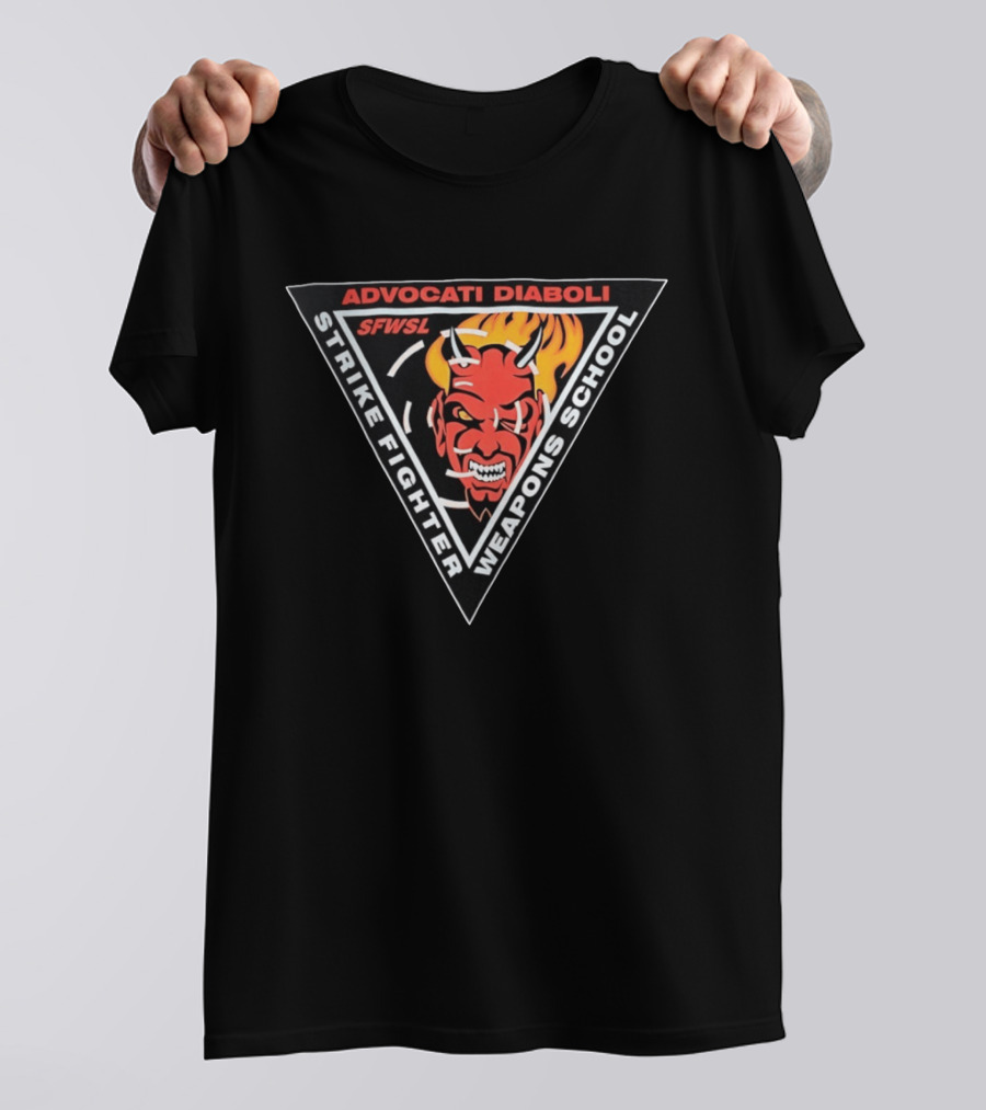 Advocati Diaboli SFWSL Strike Fighter Weapons School Devil T-Shirt