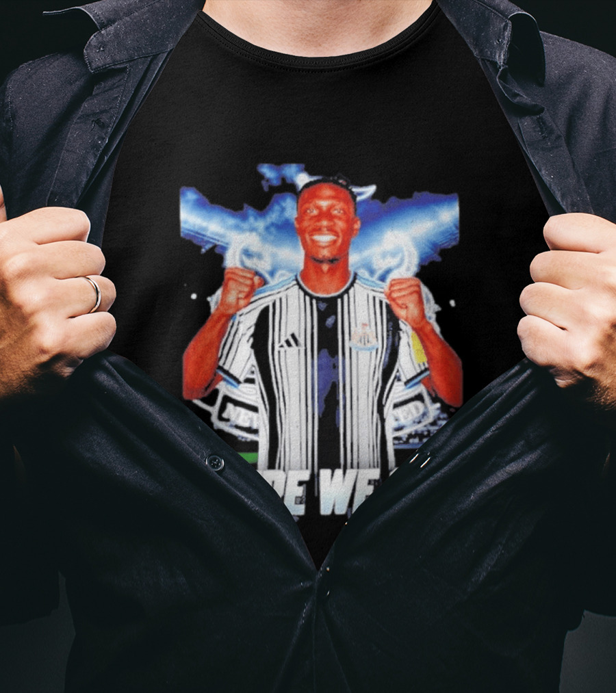 Aladji Bamba Newcastle United Here We Go T-Shirt