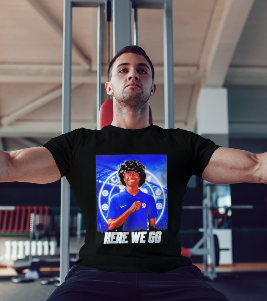 Benji Flowers Chelsea Football Here We Go T-Shirt