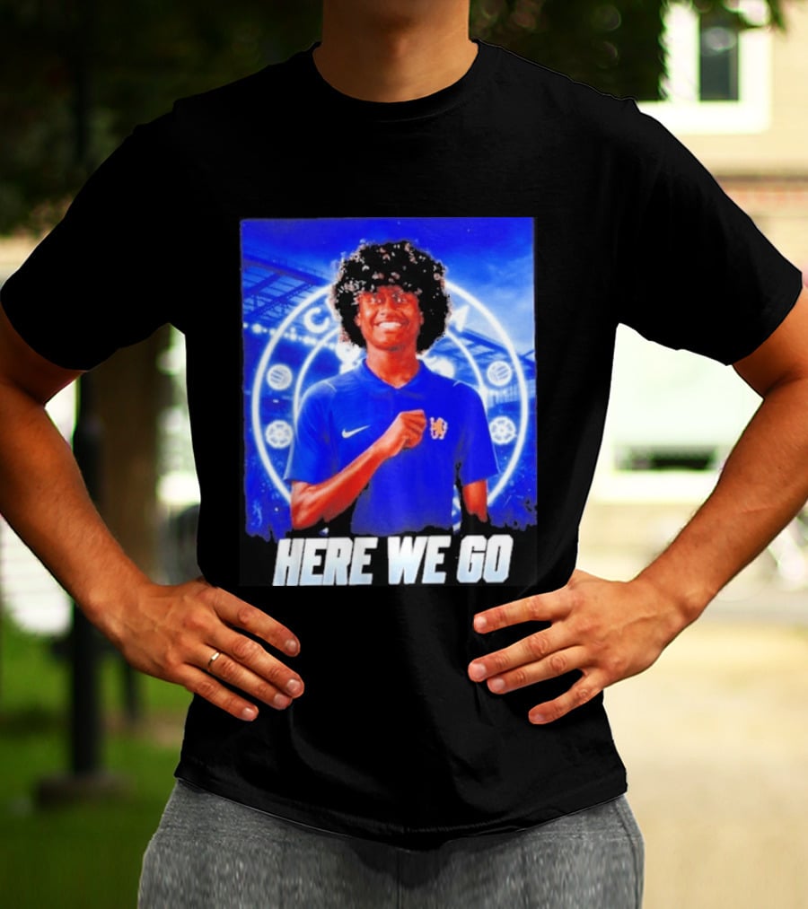 Benji Flowers Chelsea Football Here We Go T-Shirt