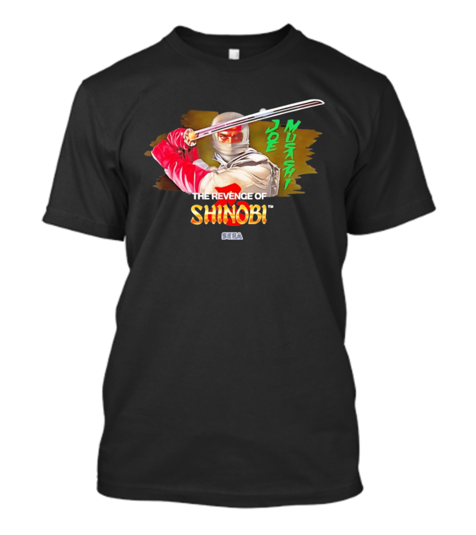 Joe Musashi The Revenge Of Shinobi SEGA T-Shirt