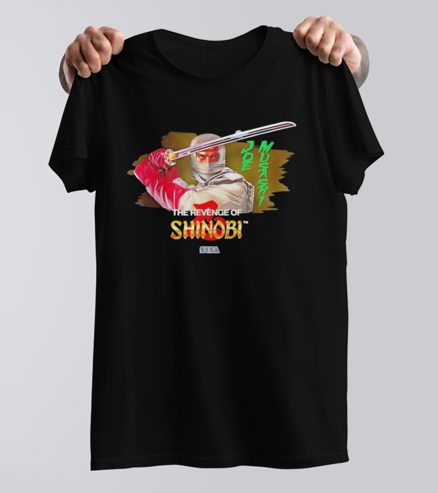 Joe Musashi The Revenge Of Shinobi SEGA T-Shirt