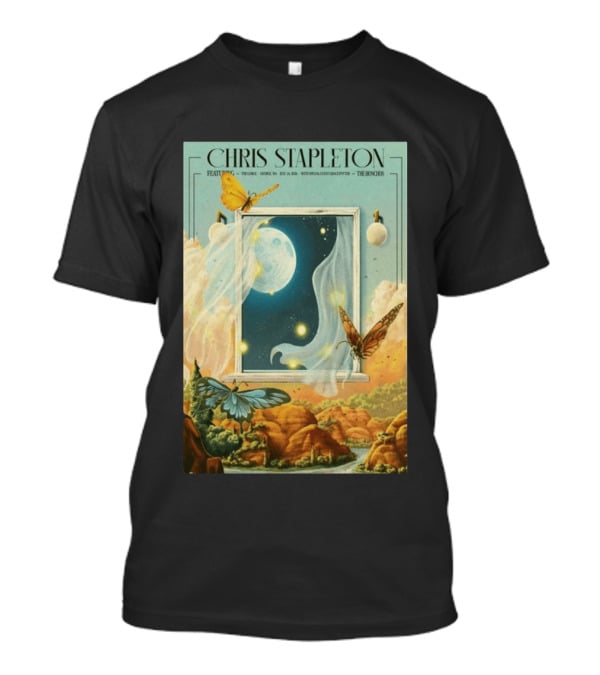 Chris Stapleton Featuring The Gorge July 24 2026 With Margo Price And The Mavericks The Knock3 T-Shirt