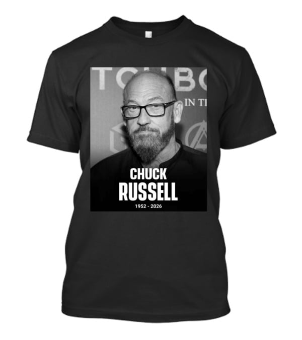 Chuck Russell 1952 2026 Memorial T-Shirt