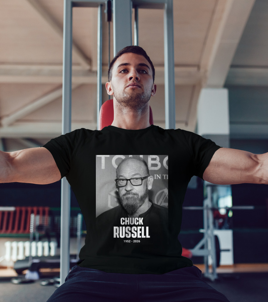 Chuck Russell 1952 2026 Memorial T-Shirt