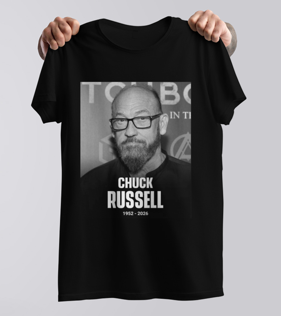 Chuck Russell 1952 2026 Memorial T-Shirt