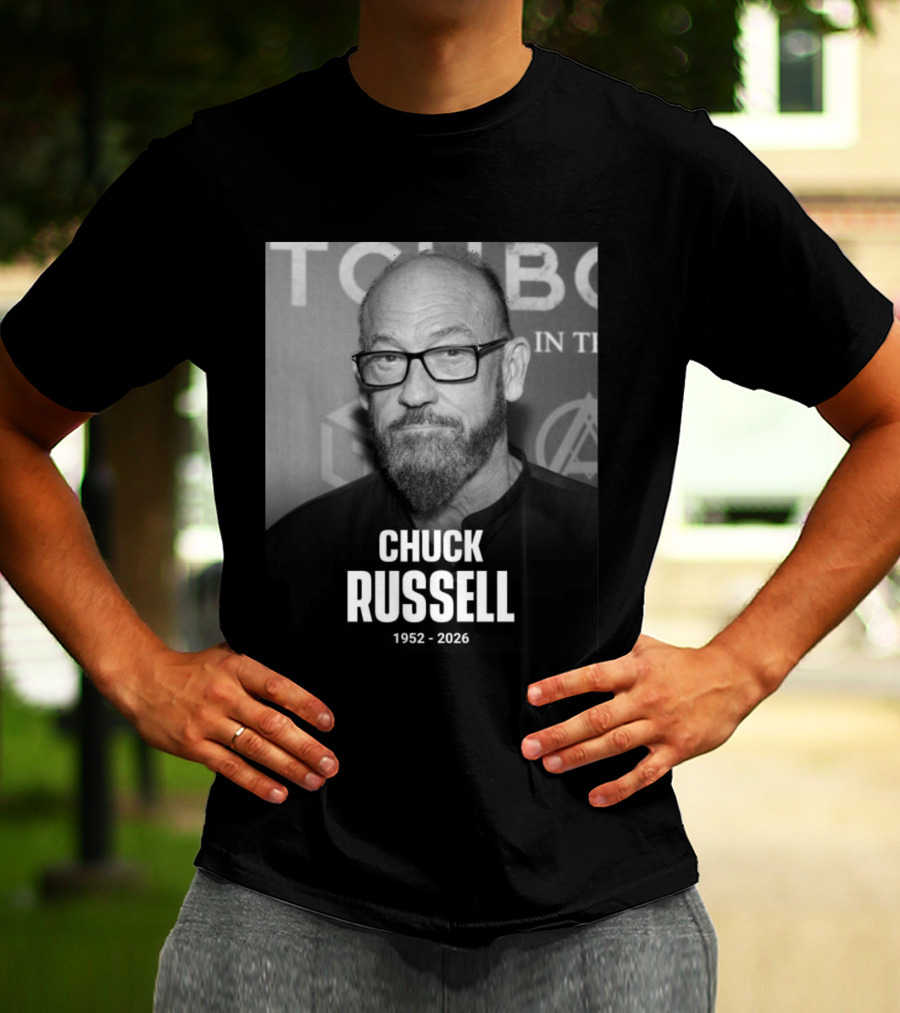 Chuck Russell 1952 2026 Memorial T-Shirt