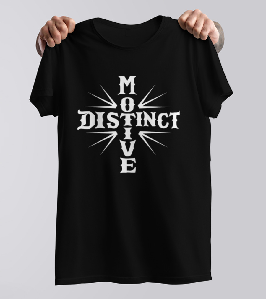 KT8 Distinct Motive Bold Typeface Impact T-Shirt