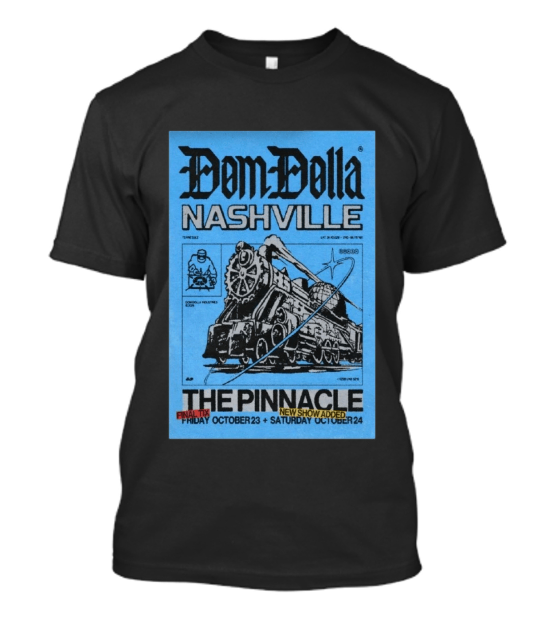 Dom Dolla Nashville The Pinnacle 2026 Final Tix New Show Added October 23 24 T-Shirt