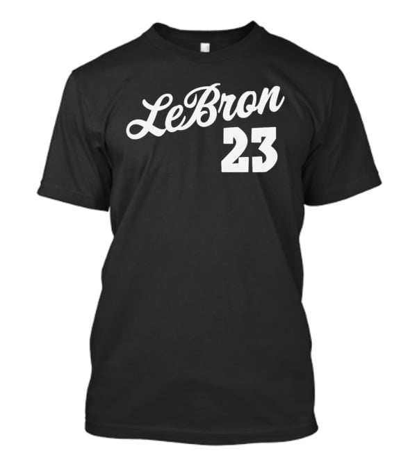 LeBron 23 Custom Name Number T-Shirt