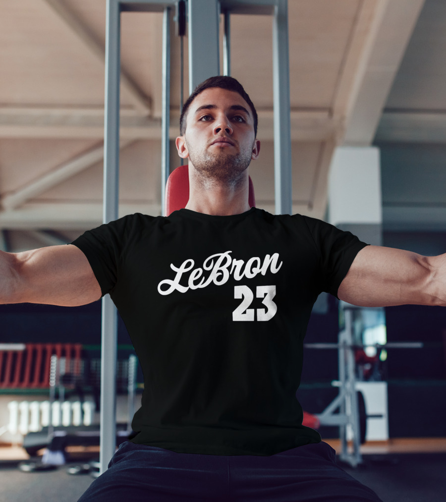 LeBron 23 Custom Name Number T-Shirt