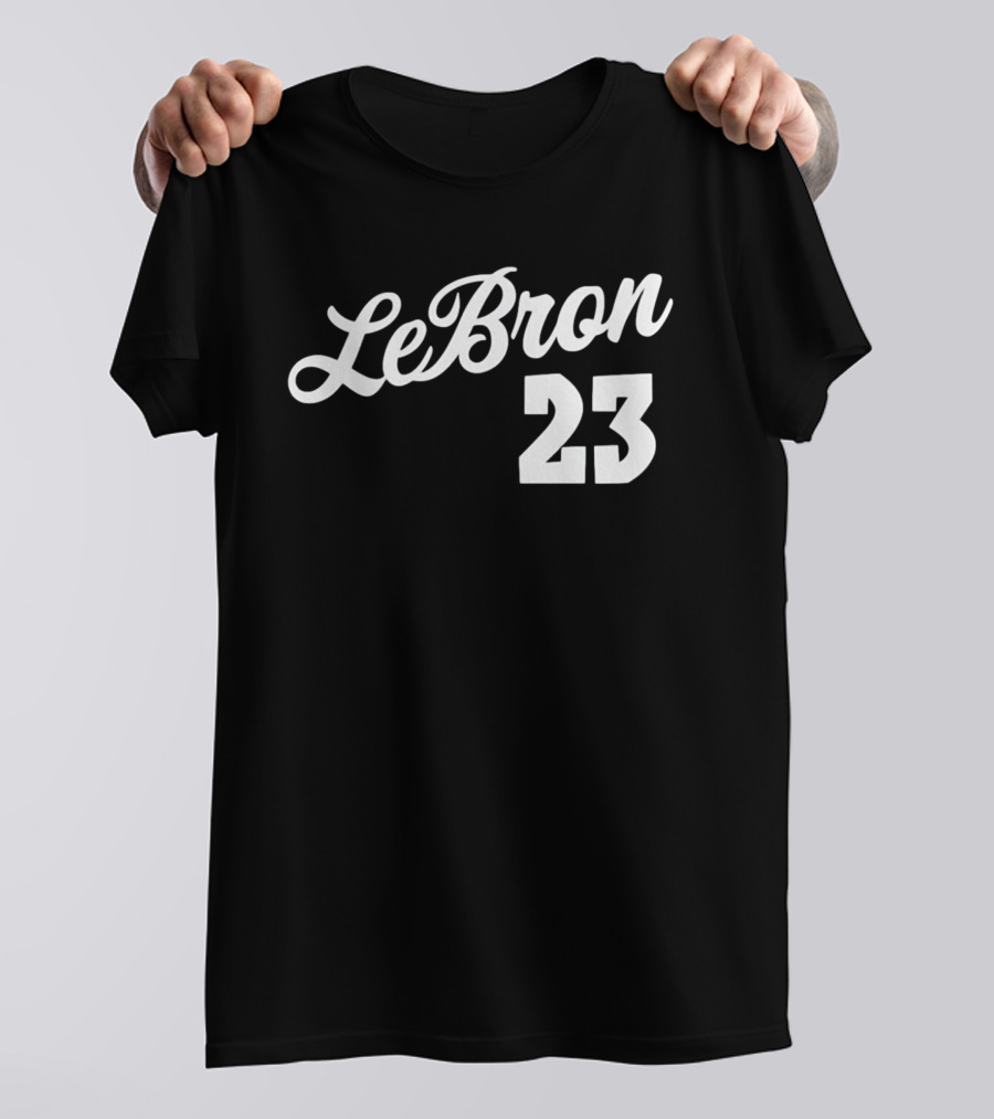 LeBron 23 Custom Name Number T-Shirt