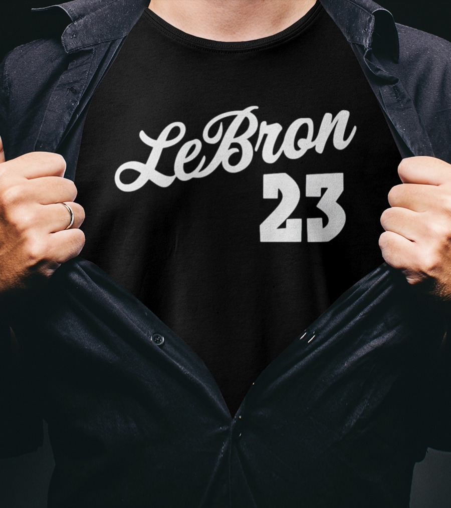 LeBron 23 Custom Name Number T-Shirt