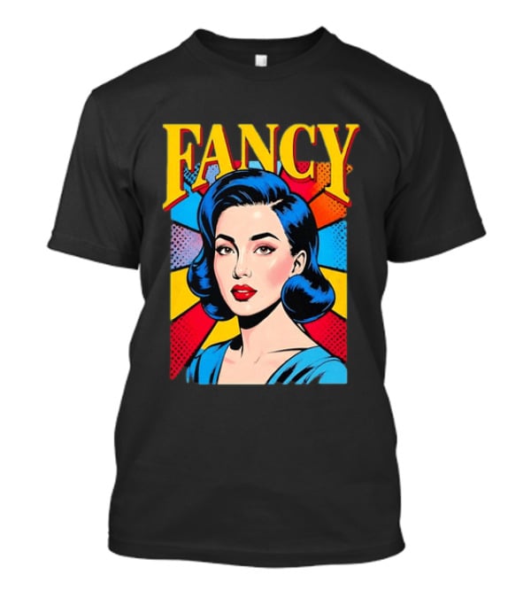 Fancy Pop Art Comic Woman T-Shirt