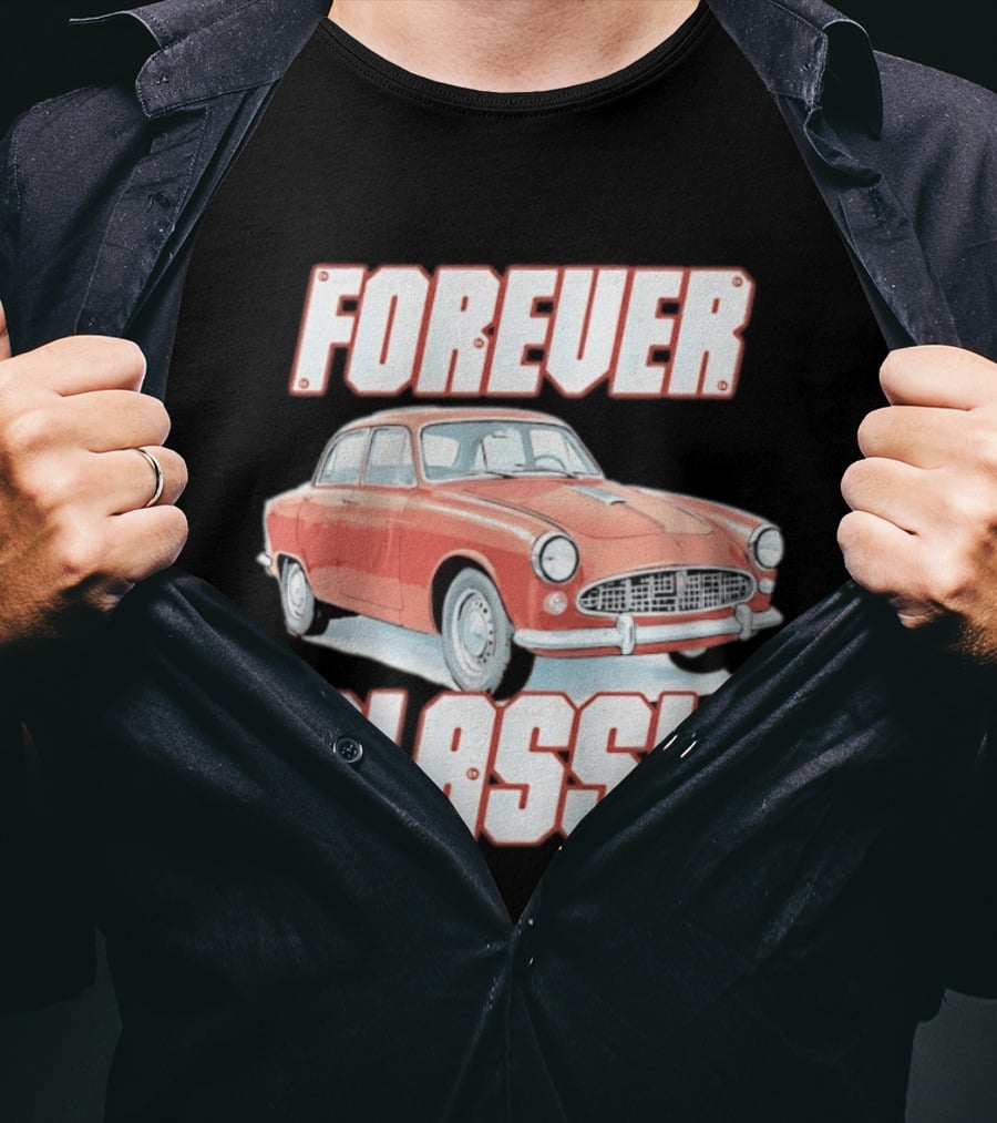 Forever Classic Volvo P1800 Vintage Car T-Shirt