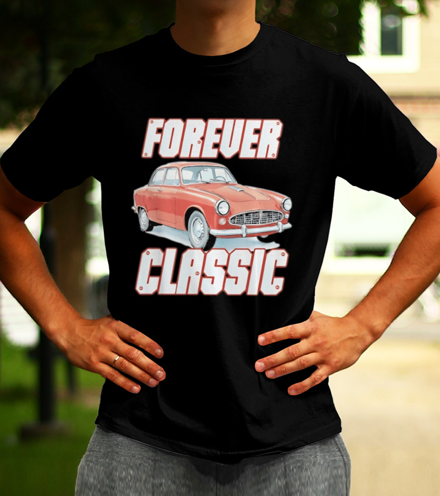 Forever Classic Volvo P1800 Vintage Car T-Shirt