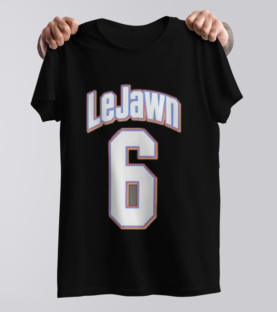 LeJawn 6 Number Jersey Tribute To LeBron James T-Shirt