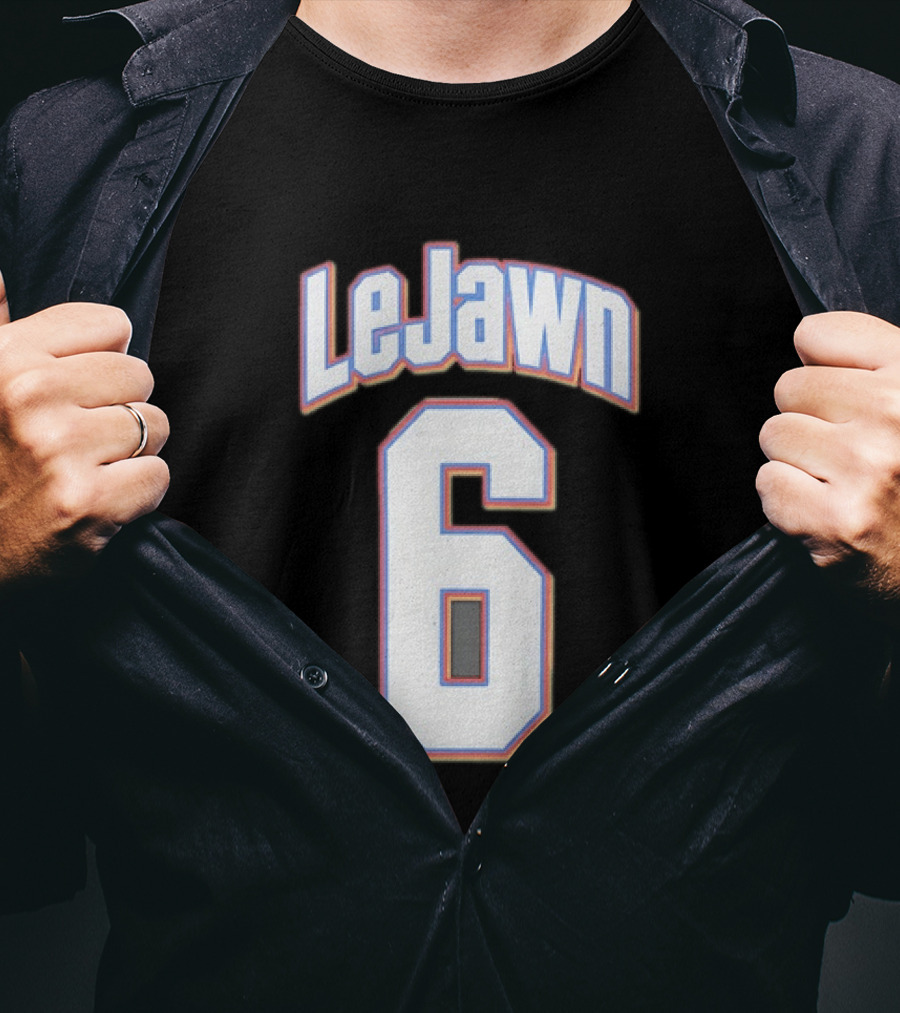 LeJawn 6 Number Jersey Tribute To LeBron James T-Shirt