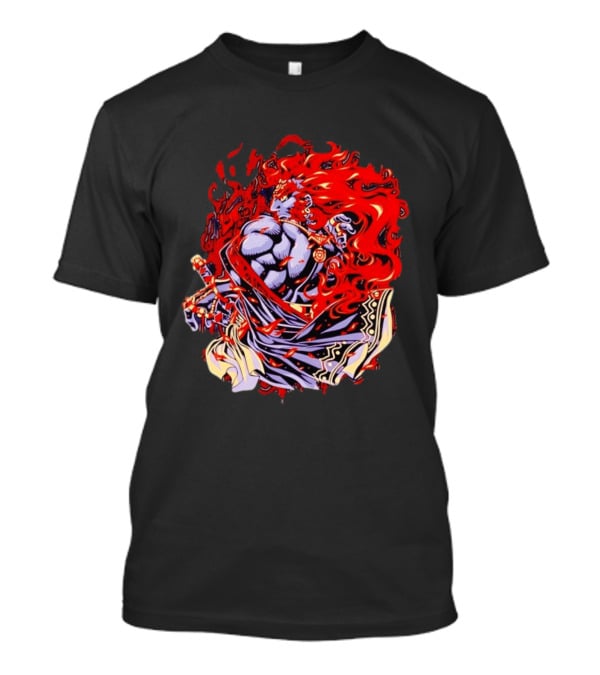 Ganondorf The Legend Of Zelda Dark King Of Gerudo Desert Fire Power T-Shirt