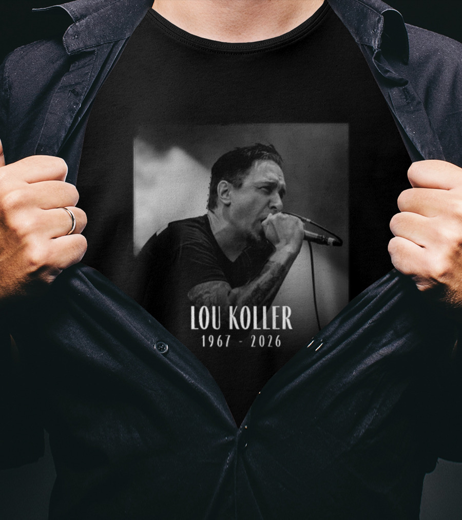 Lou Koller 1967 2026 Vocal Microphone Performance T-Shirt