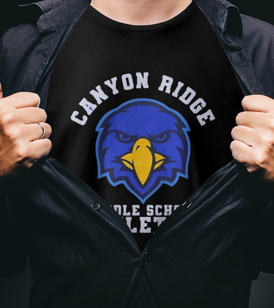 Canyon Ridge Middle School Athletics Eagle Spirit Wear T-Shirt