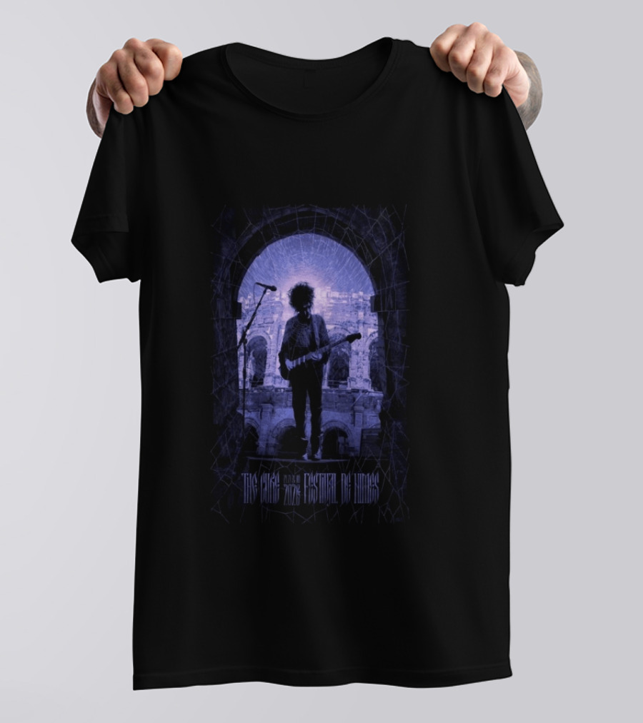 The Cure 2026 Festival De Nimes July 24 26 France Concert T-Shirt