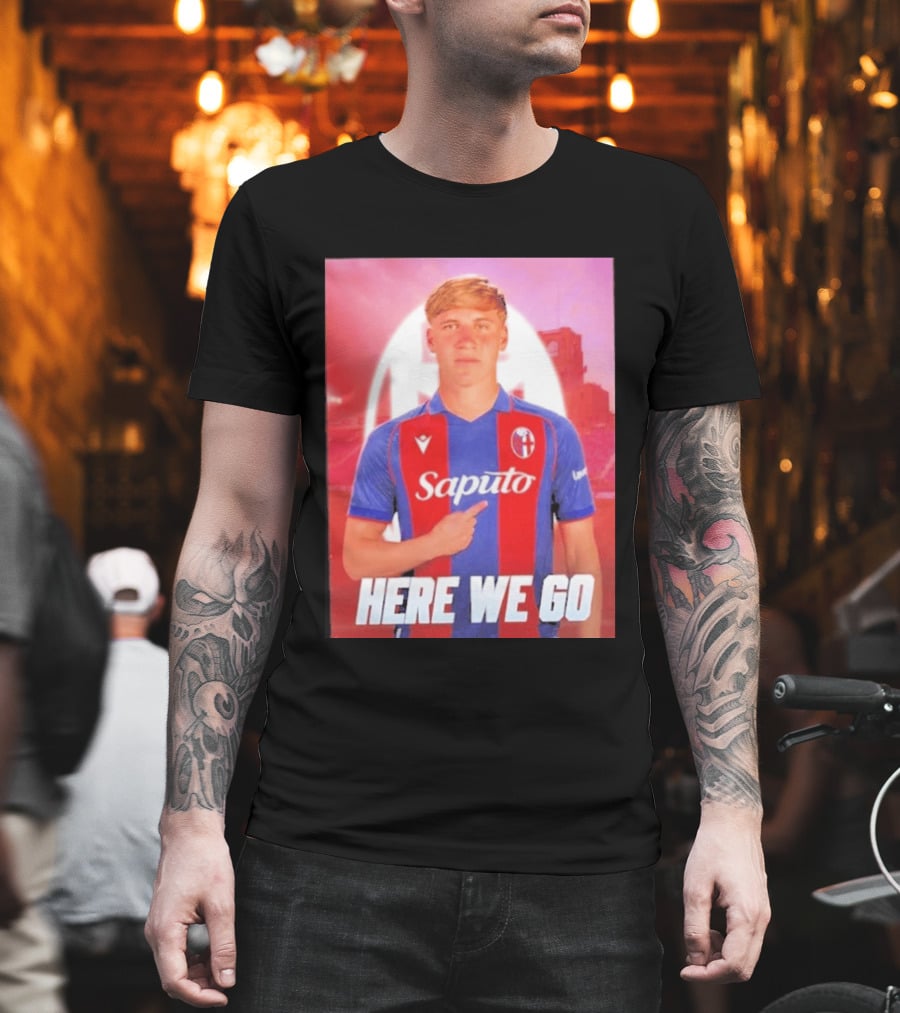 Mikel Amondarain Saputo Bologna FC Here We Go T-Shirt