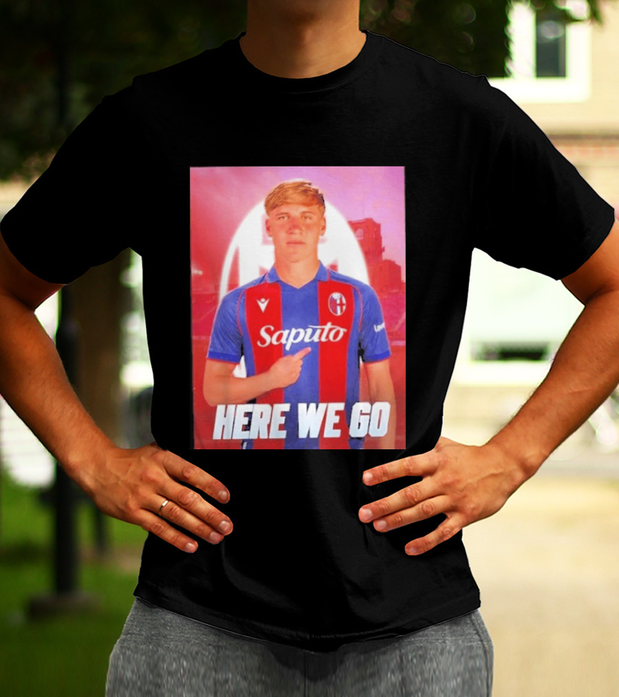 Mikel Amondarain Saputo Bologna FC Here We Go T-Shirt