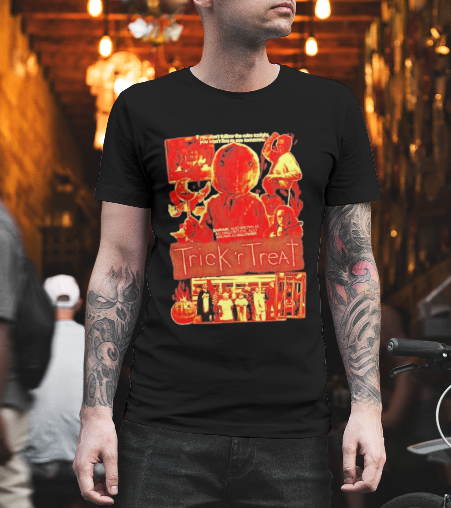 Trick 'r Treat Samhain Halloween Iconic Horror T-Shirt
