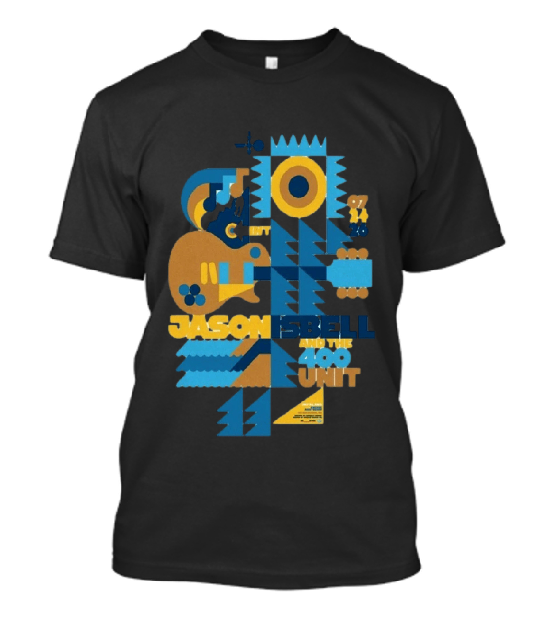 Jason Isbell And The 400 Unit At Kresge Auditorium Interlochen MI July 24 2026 T-Shirt