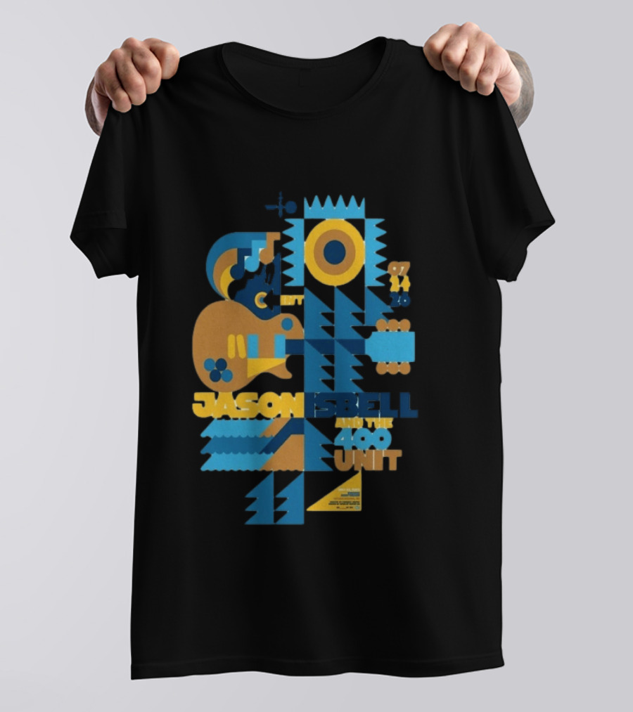 Jason Isbell And The 400 Unit At Kresge Auditorium Interlochen MI July 24 2026 T-Shirt