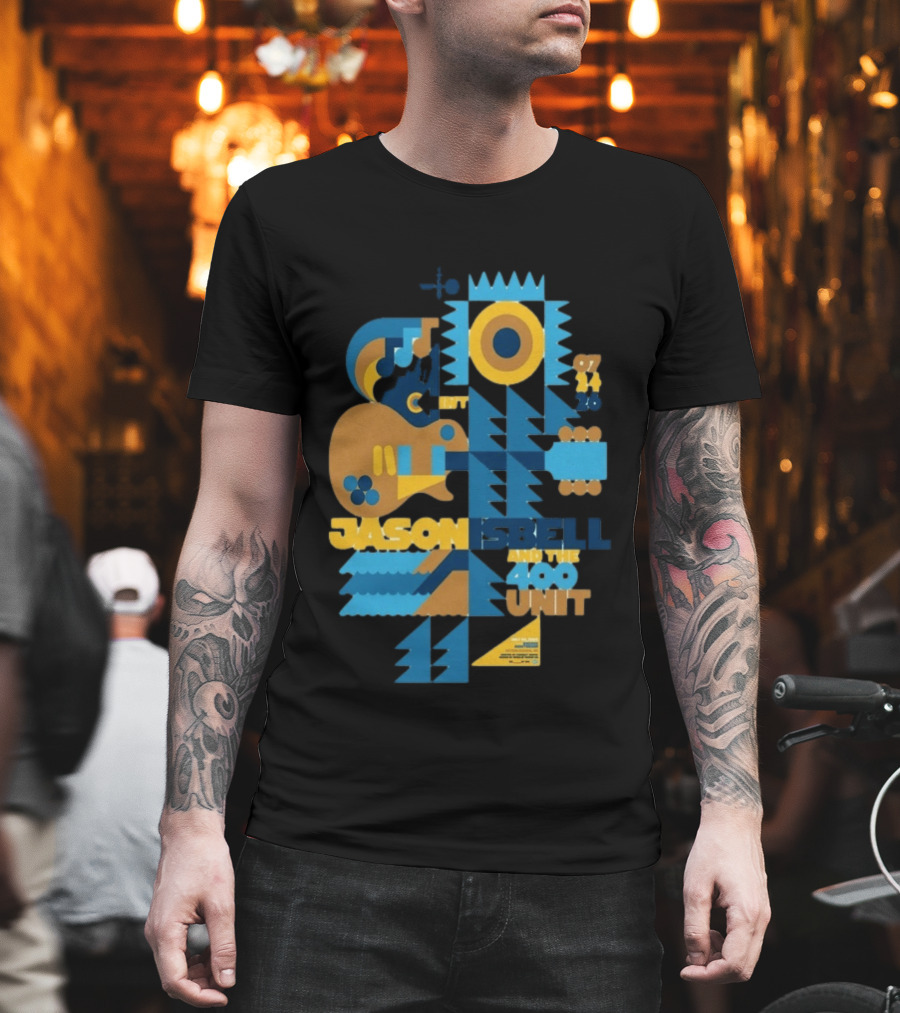 Jason Isbell And The 400 Unit At Kresge Auditorium Interlochen MI July 24 2026 T-Shirt