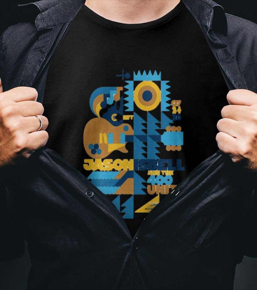 Jason Isbell And The 400 Unit At Kresge Auditorium Interlochen MI July 24 2026 T-Shirt