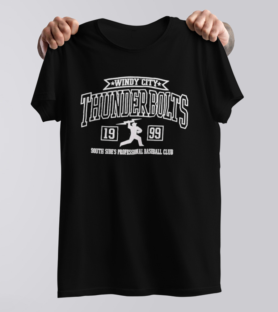 Windy City Thunderbolts 1999 South Side's Professional Baseball Club Iconic Sports Team T-Shirt