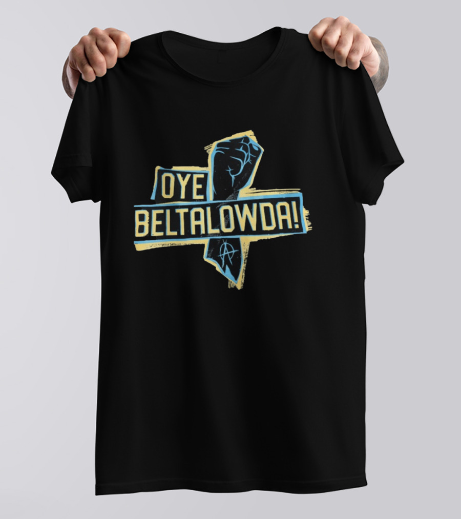 Oye Beltalowda The Expanse Belter Fist T-Shirt