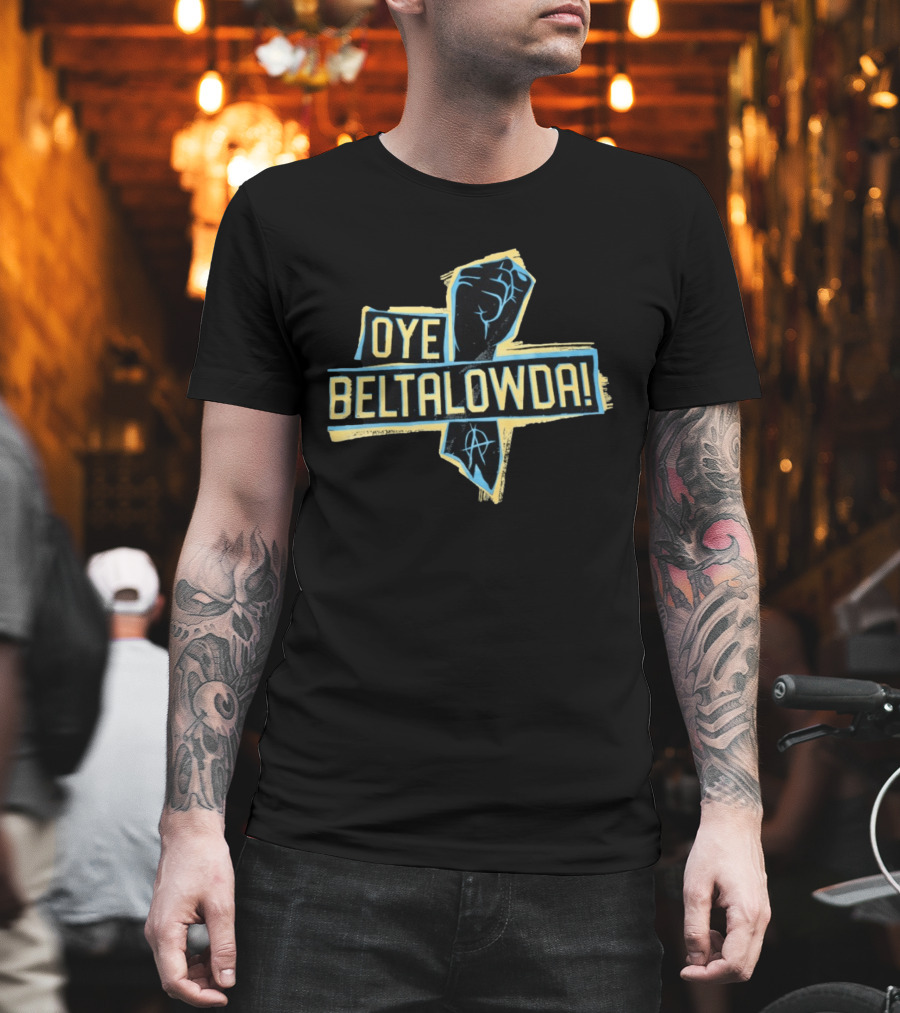 Oye Beltalowda The Expanse Belter Fist T-Shirt