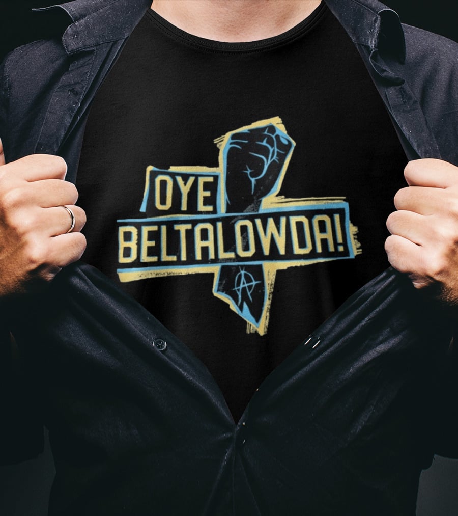Oye Beltalowda The Expanse Belter Fist T-Shirt
