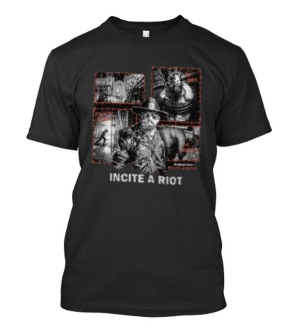 Red Barrels Outlast Incite A Riot Horror Game T-Shirt