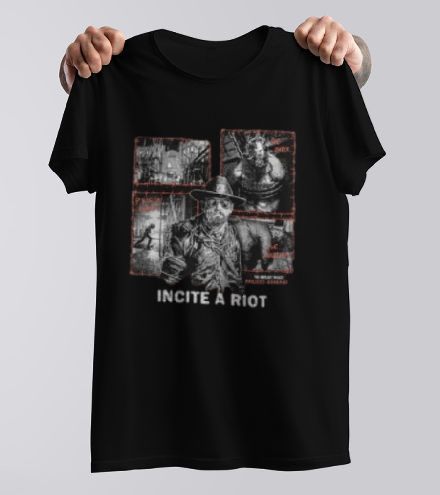 Red Barrels Outlast Incite A Riot Horror Game T-Shirt