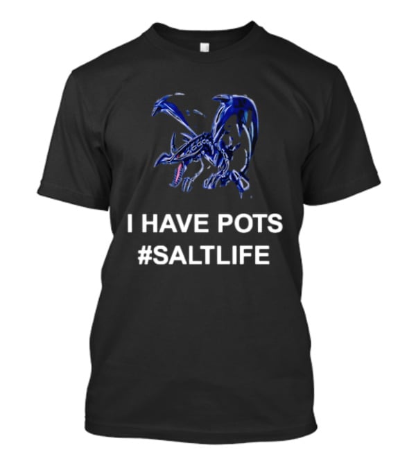 I Have POTS Red Eyes Black Dragon SaltLife T-Shirt