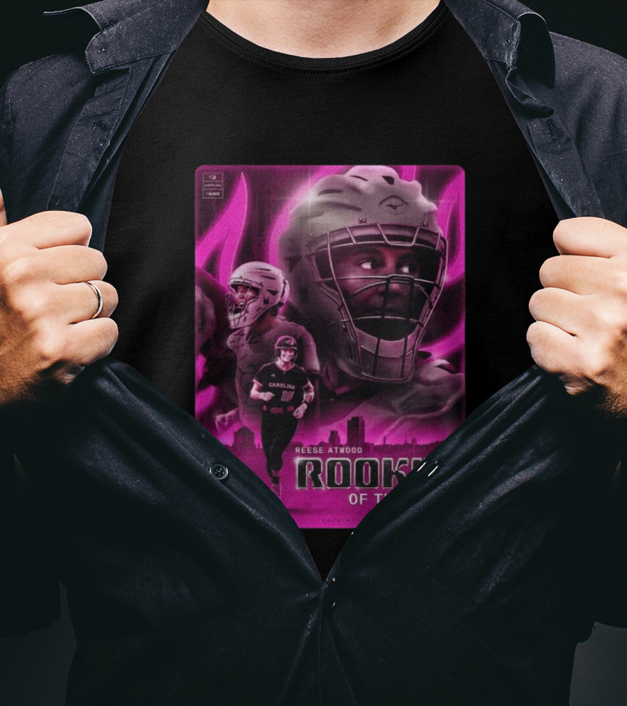Reese Atwood Rookie Of The Year 2026 Carolina Blaze AUBL Rookie Of The Year T-Shirt