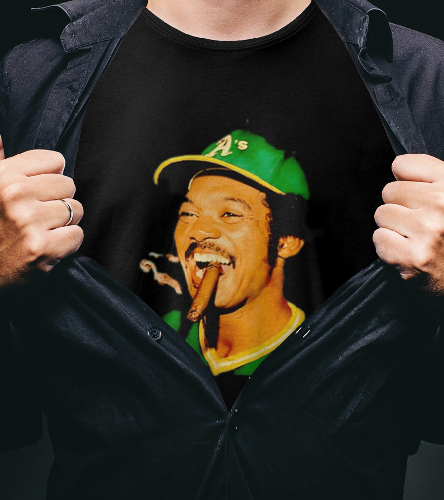 Reggie Jackson Mr October Oakland Athletics Vintage 70s Baseball Legend T-Shirt