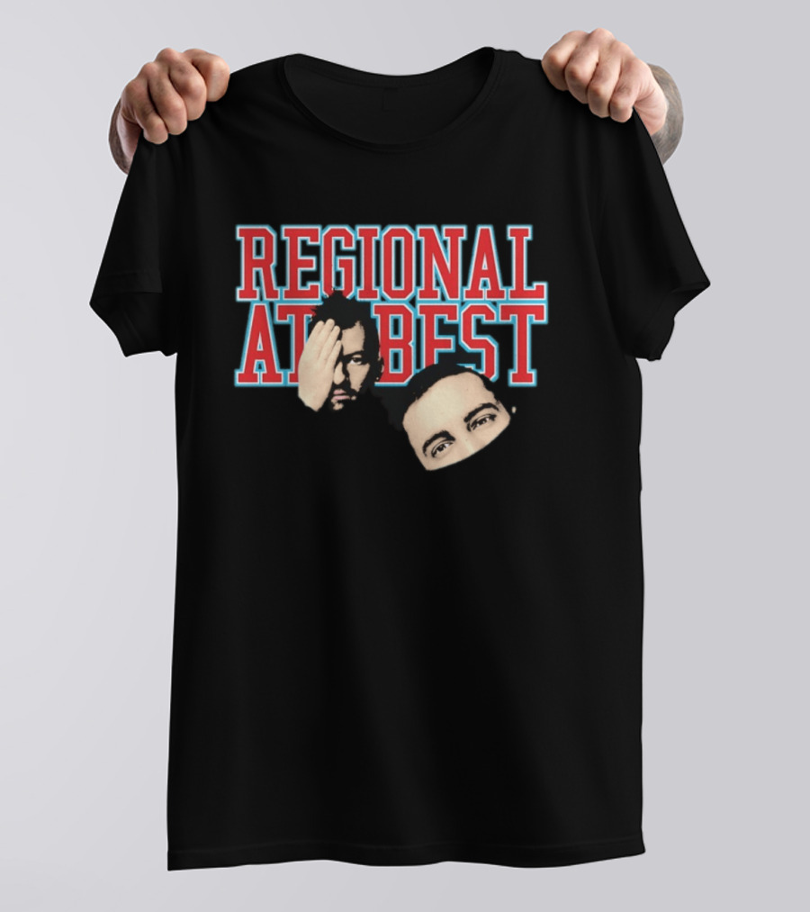 Regional At Best Cover Image With Faces T-Shirt