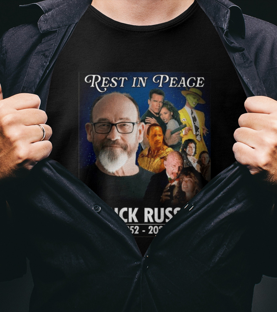Rest In Peace Chuck Russell 1952 2026 Remembering Iconic Movies And Moments T-Shirt