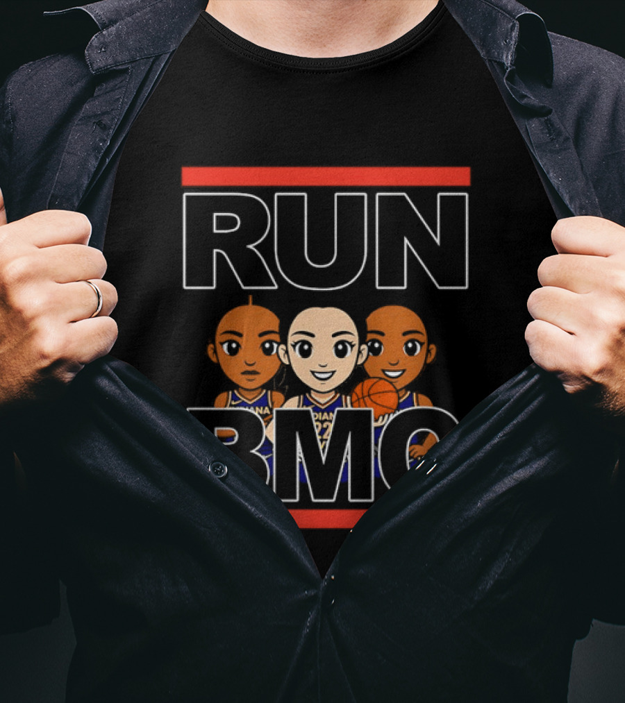 Run BMC Indiana Fever WNBA Trio T-Shirt
