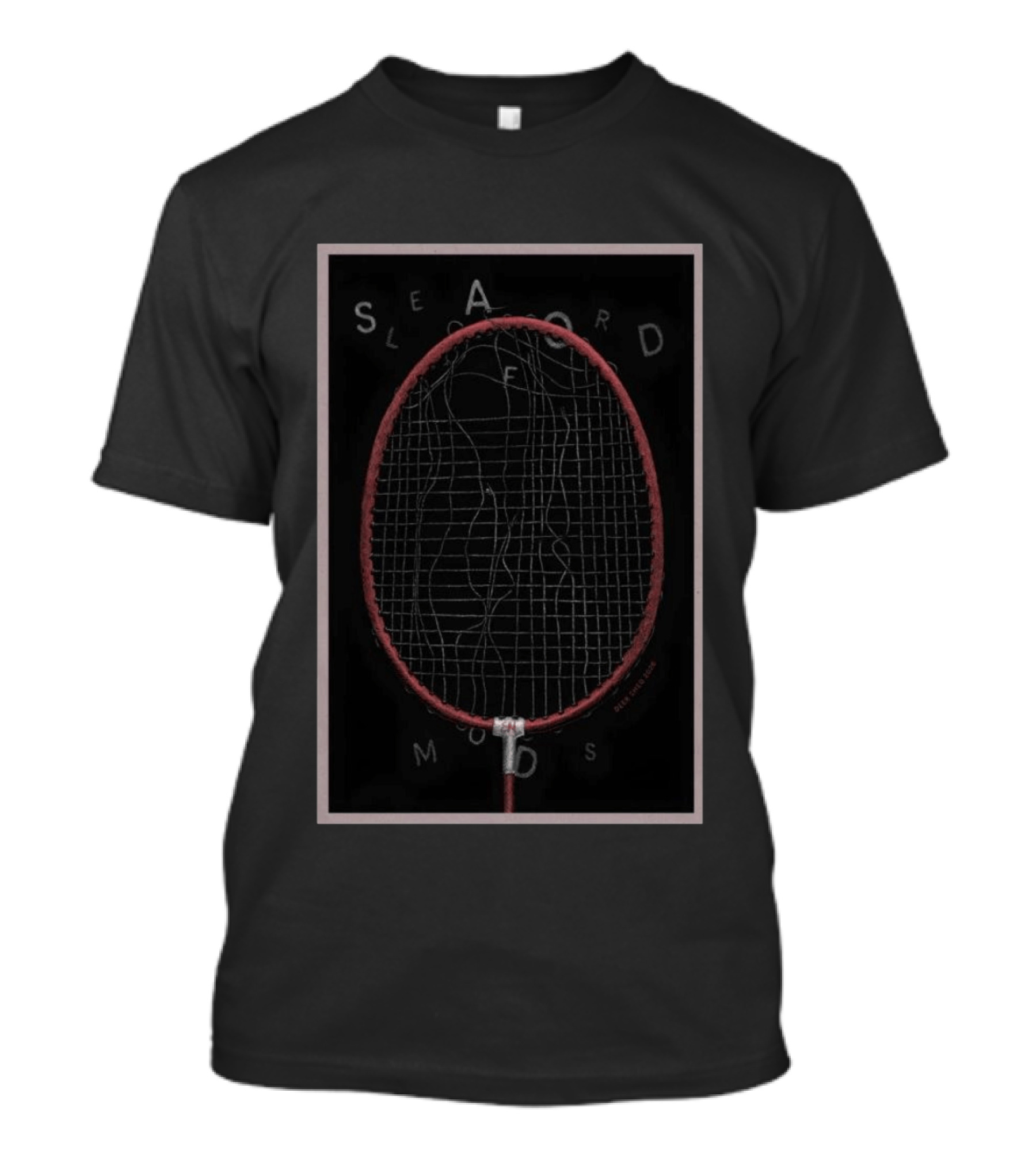 Sleaford Mods Deer Shed 2026 Topcliffe North Yorkshire Tennis Racket T-Shirt